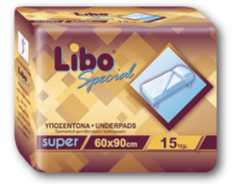 Libo Special Super – Υποσέντονα 60×90 cm.      15 τεμάχια