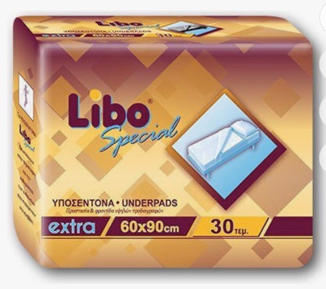 Libo Special Extra – Υποσέντονα 60×90 cm.       30 τεμάχια