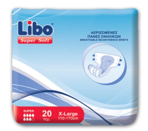 LIBO πάνες ακράτειας XL 20 τεμαχίων