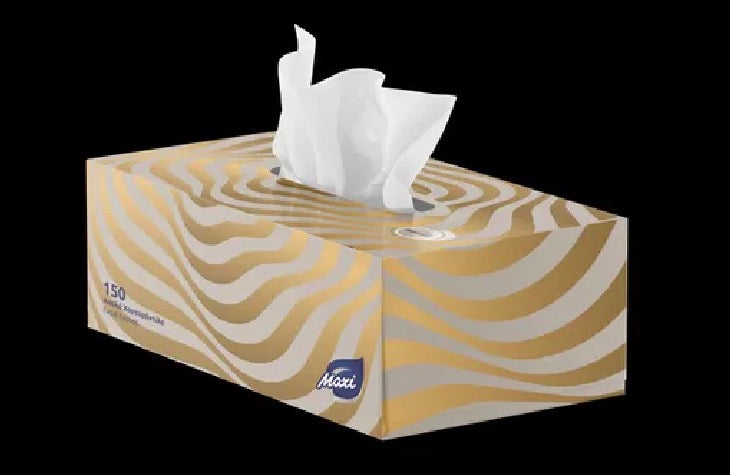 Maxi Soft Χαρτομάντηλα 150 Διπλά Φύλλα – 21×21 cm