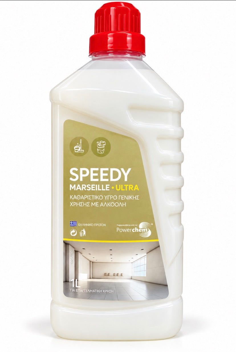 Καθαριστικό Γενικής Χρήσης SPEEDY Marseille Ultra Powerchem 1L & 4L